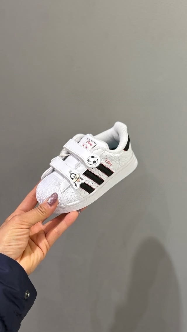 Adidas Superstar II x Disney 迪士尼 高飛 足球 白色 小童 中童 童鞋 IH1744