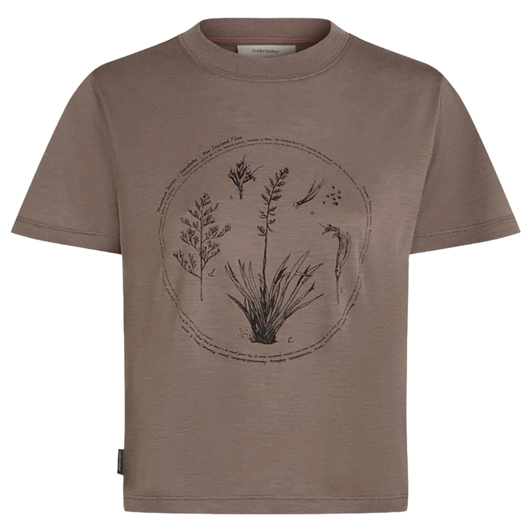 Icebreaker 紐西蘭 Tech Lite III圓領短版T 女款 (咖啡色) 10IB0A57FY