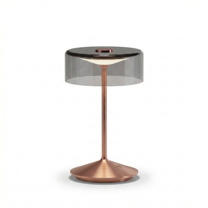 義大利UBIQUA-Crystal 晶透光影感|無線 桌燈