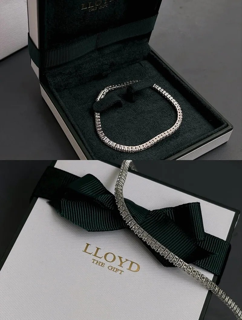 <韓系小姐姐🎀> 韓國 LLOYD 經典款 Tennis Bracelet 滿鑽 網球 手鍊