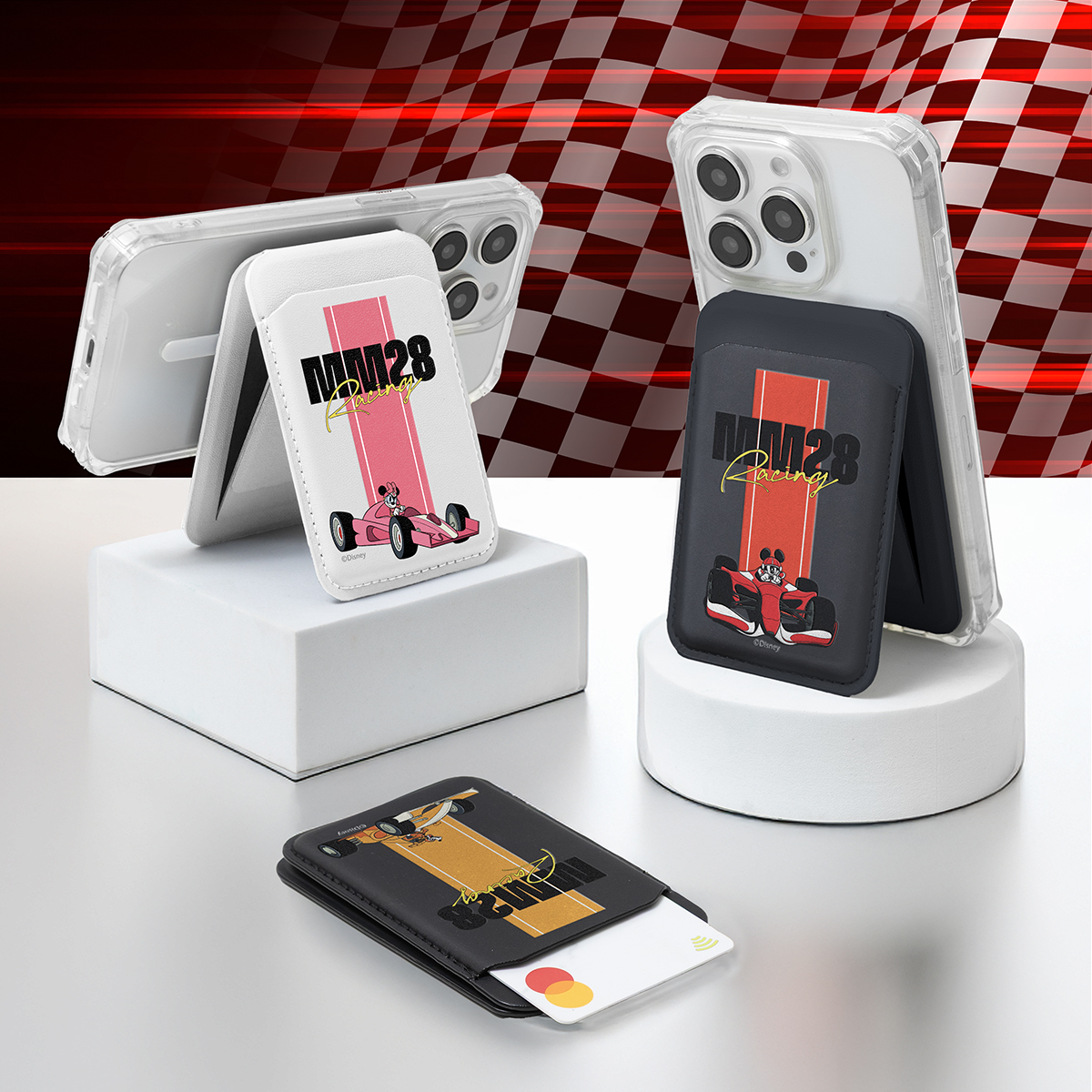 Disney Micky and Friends alpha Magsafe Wallet