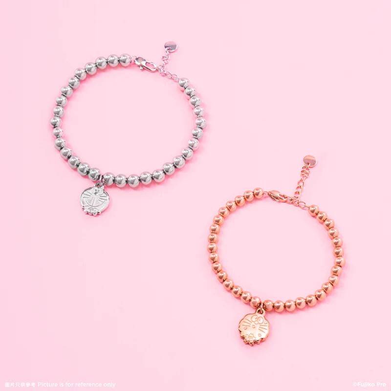 Sakura Doraemon Charm Bracelets Set (Set of 2)