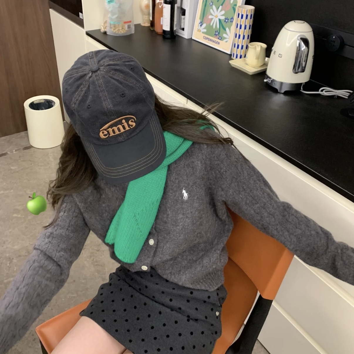 Emis 刺繡Logo棒球帽 (4colors)