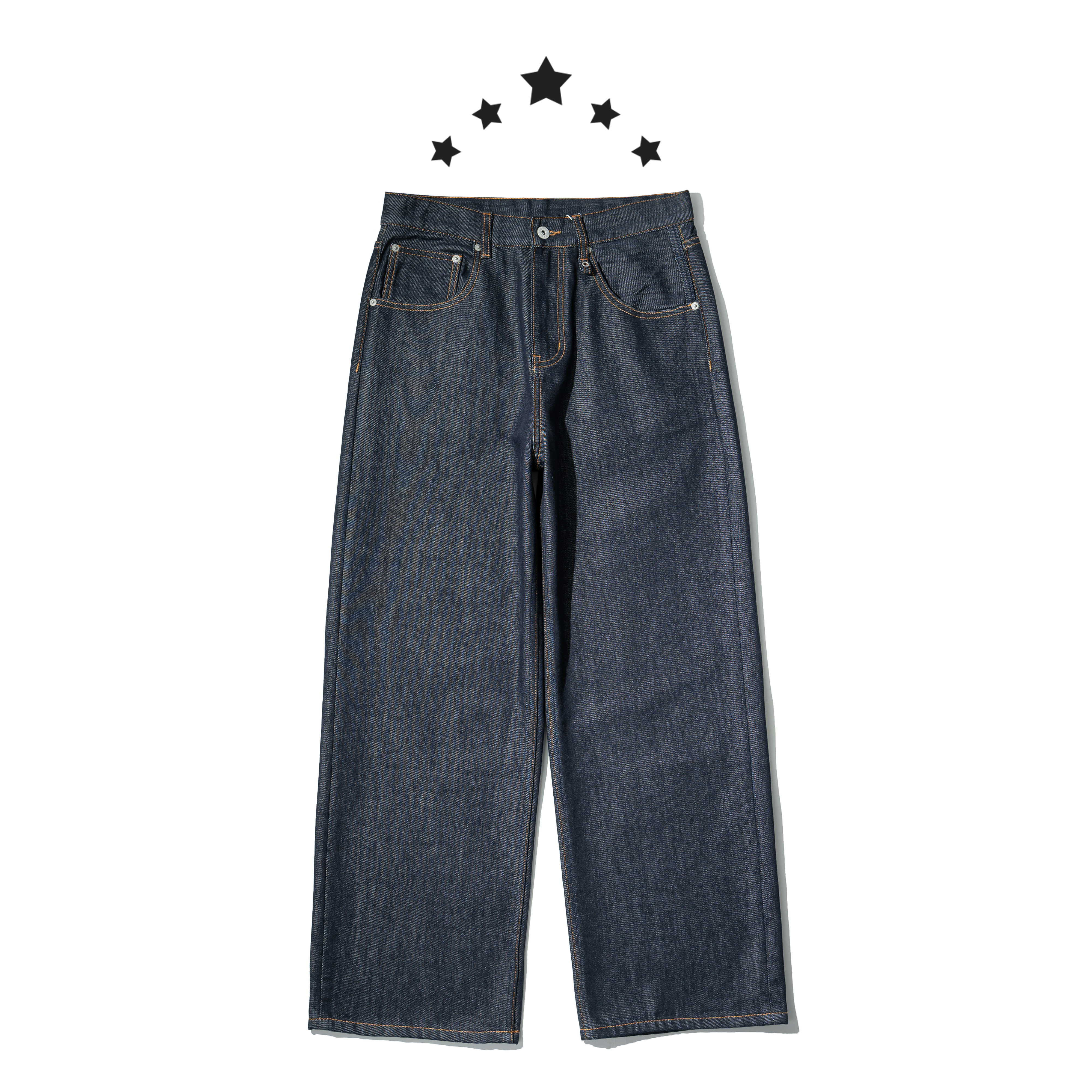 Raw Wide Leg Denim Jeans / 12oz 寬版 原色牛仔長褲 [PTR-447]