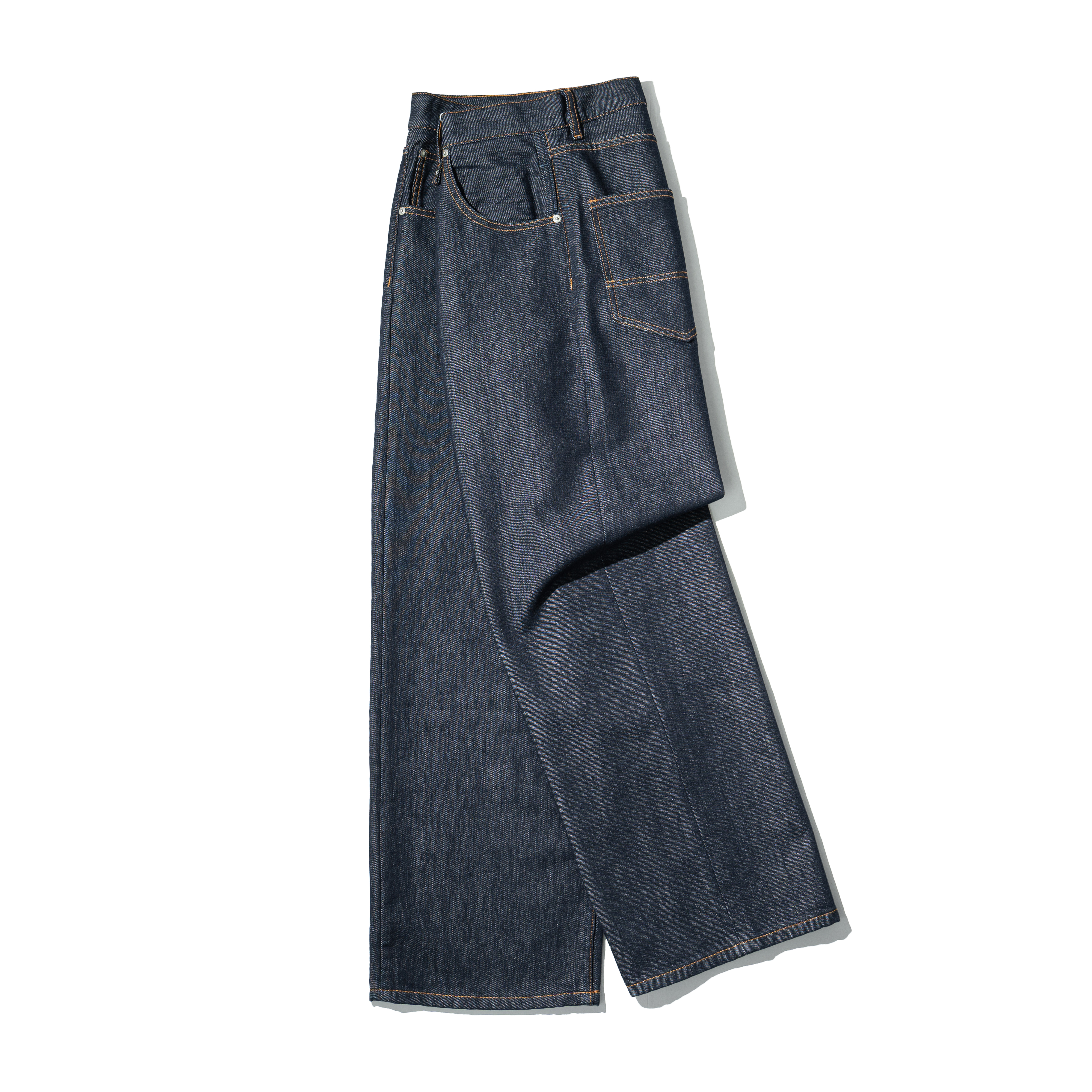 Raw Wide Leg Denim Jeans / 12oz 寬版 原色牛仔長褲 [PTR-447]