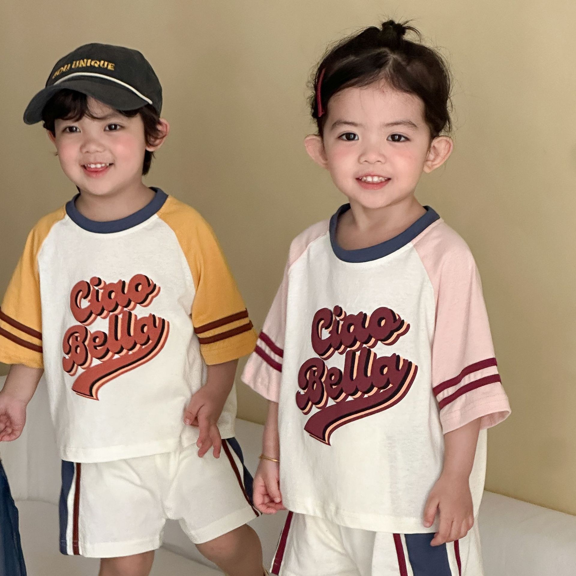 兄弟姐妹一起穿_純棉運動感套裝