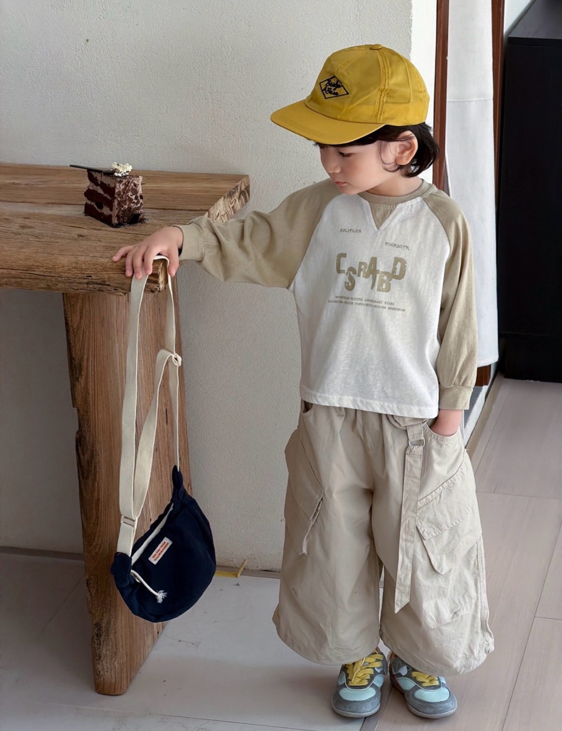 工裝雙口袋長褲