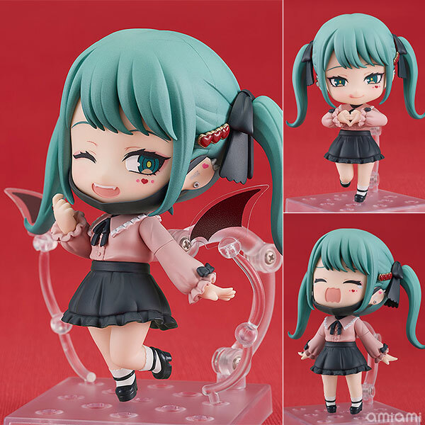 預訂7月 Good Smile Company 2239黏土人 初音未來 吸血鬼Ver.   Nendoroid Character Vocal Series 01 Hatsune Miku: The Vampire Ver. Pre-order