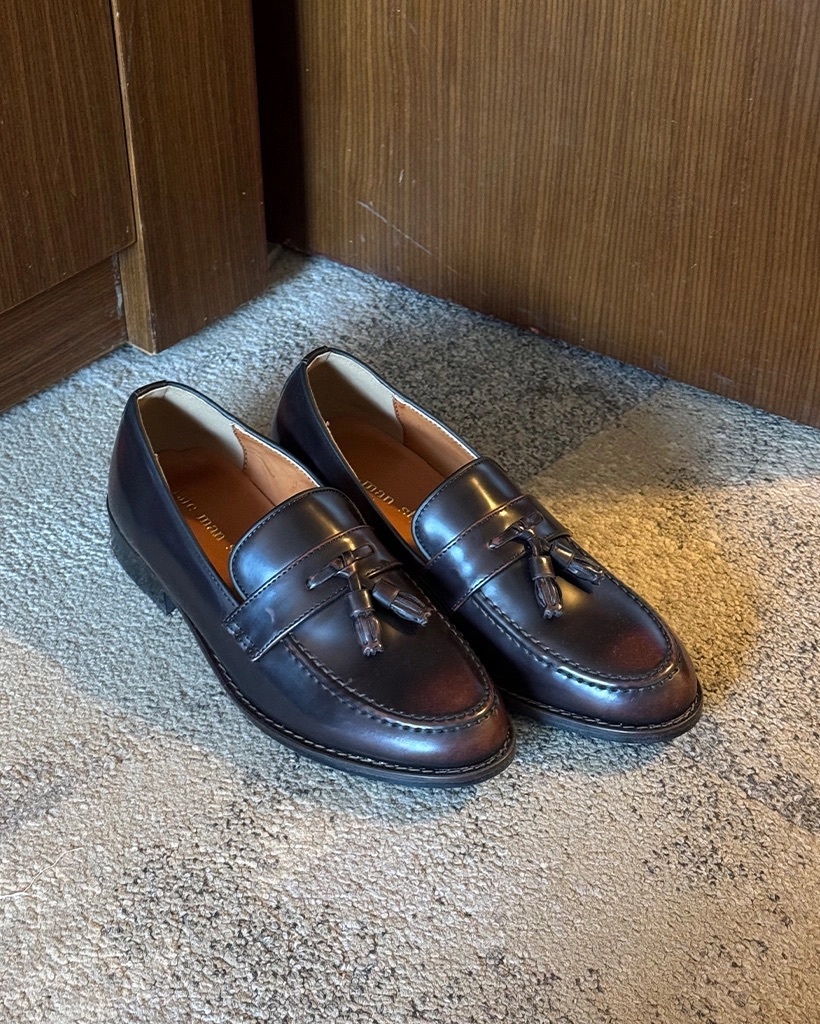 <日系穿搭必備!!>日本 Resoll 流蘇 樂福 作舊 皮鞋 二色