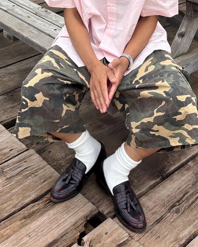 <日系穿搭必備!!>日本 Resoll 流蘇 樂福 作舊 皮鞋 二色