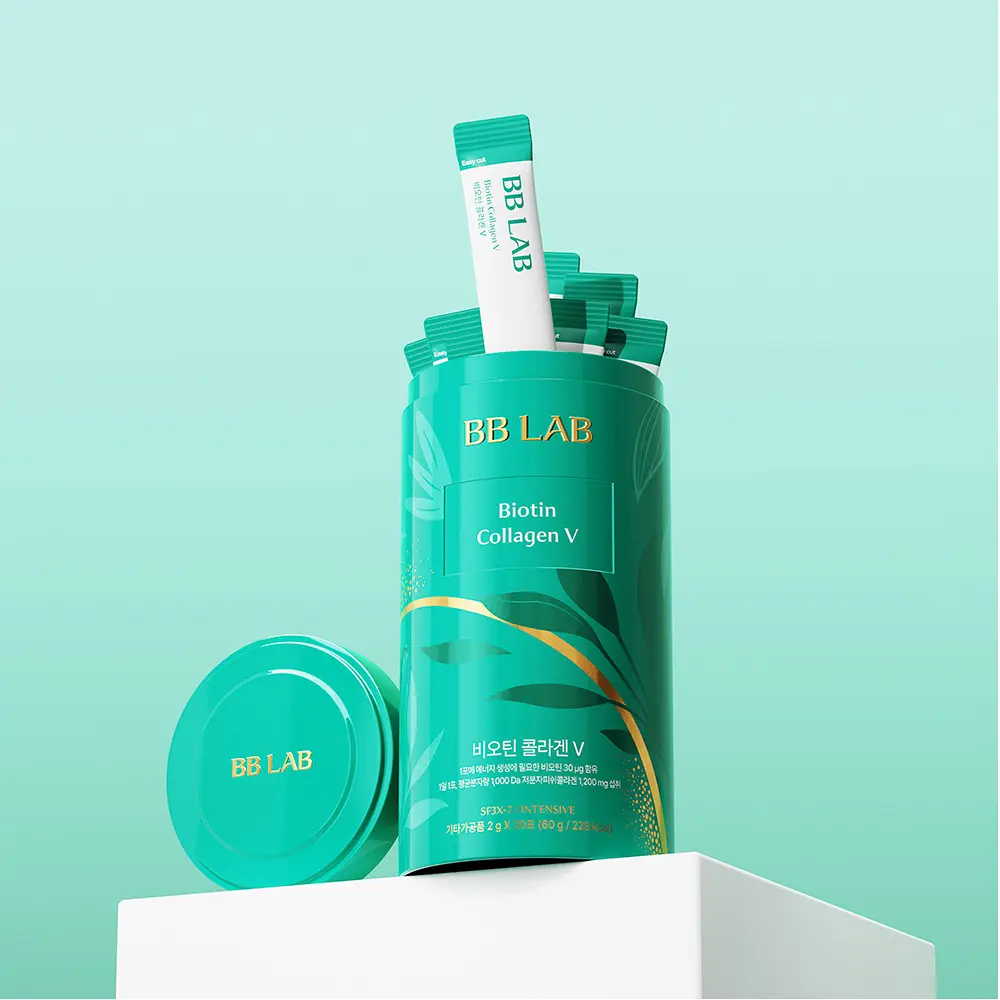 BB LAB 煥采生物素膠原蛋白粉 V #一盒30條