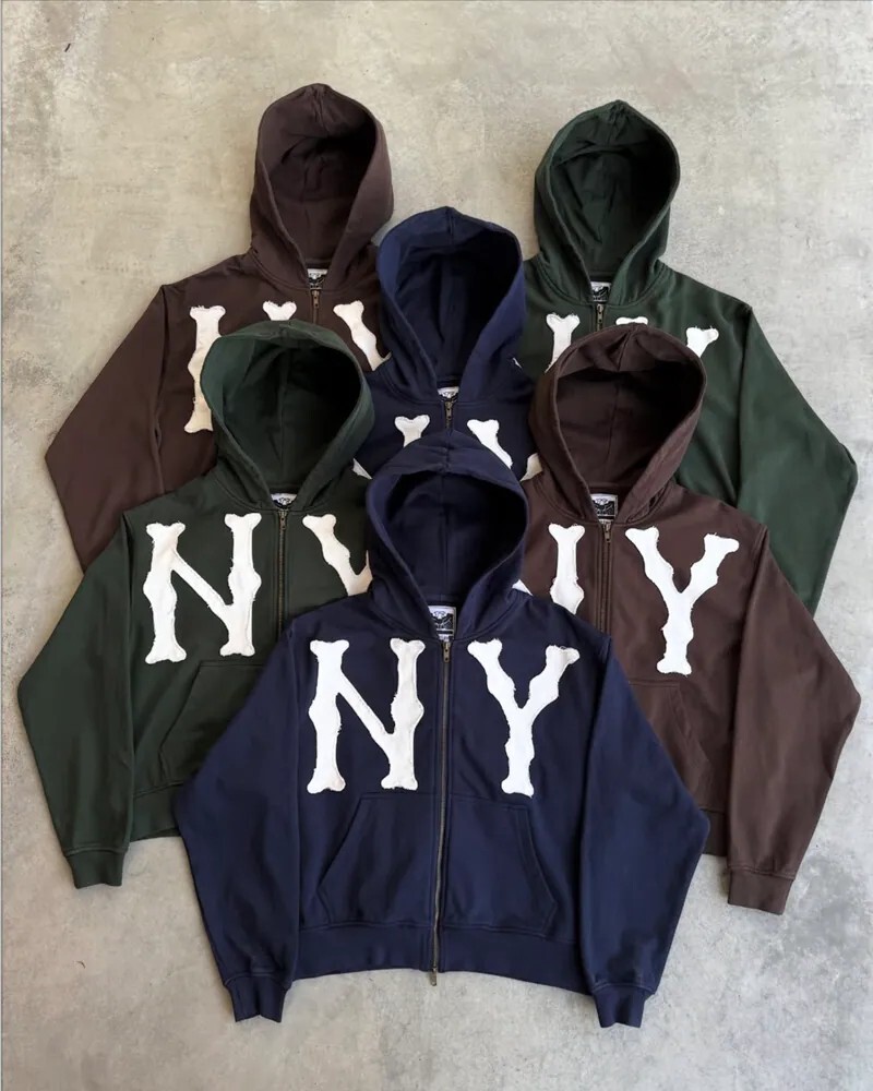 Casa De Lipa (Memory Lane Park) NY大標 雙拉鍊  連帽外套