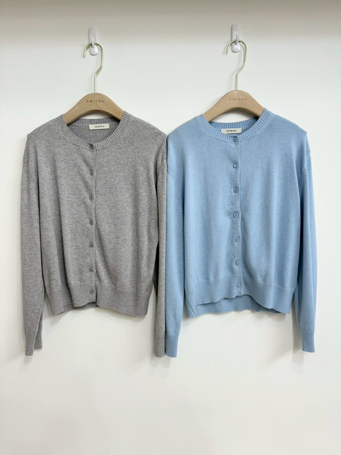 #AF89日常針織小外套(棕/灰/藍/深灰)