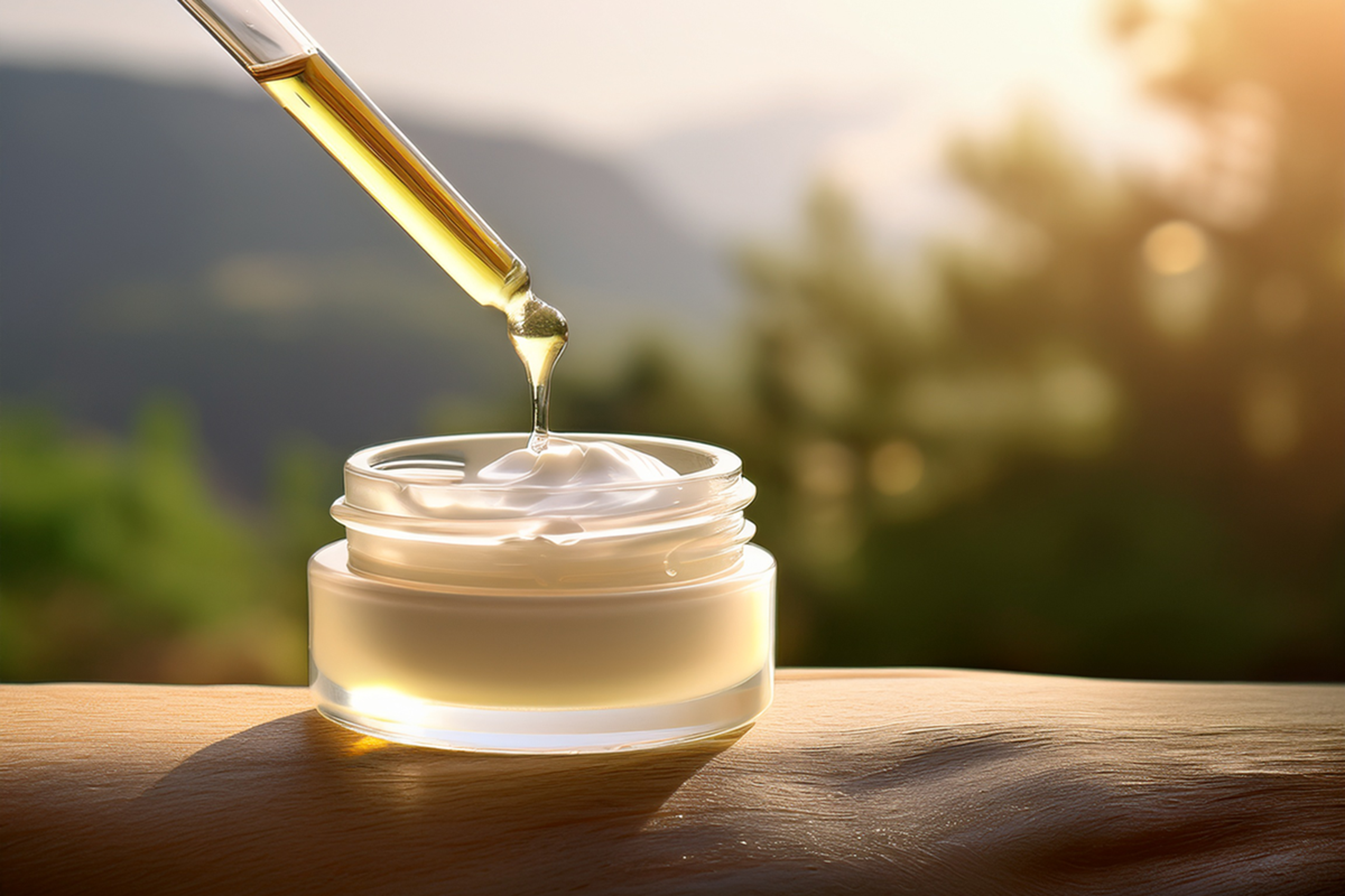 天然植物油成分乳霜質地-乳木果油與荷荷巴油