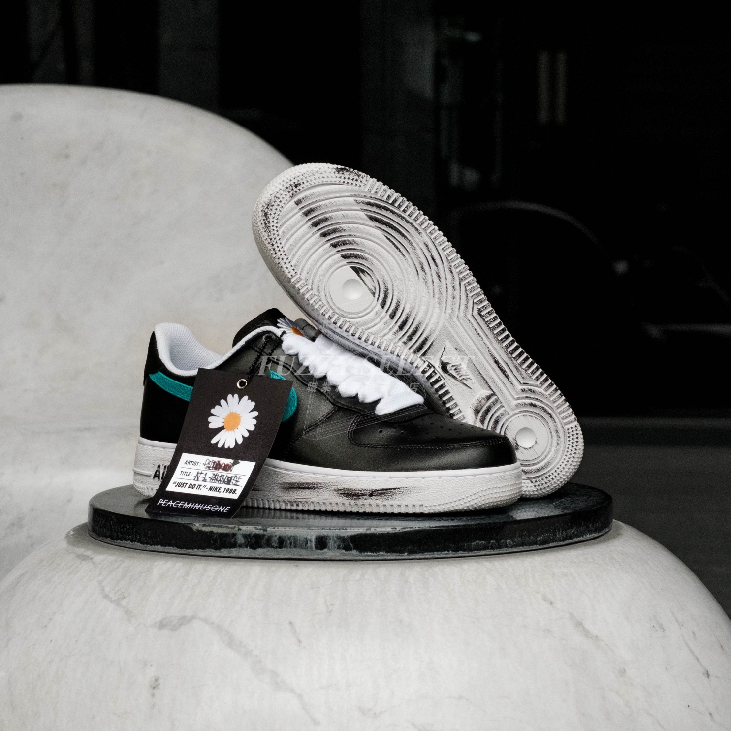 【逢甲 FUZZY】Nike Air Force 1 x GD Peaceminusone 雛菊 3.0 AQ3692-004