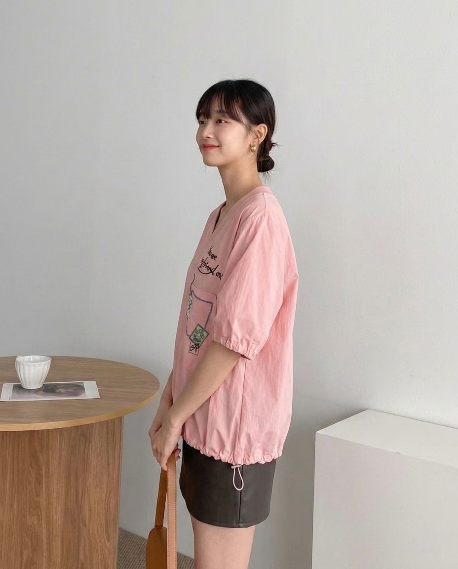 韓國V領top ～149V