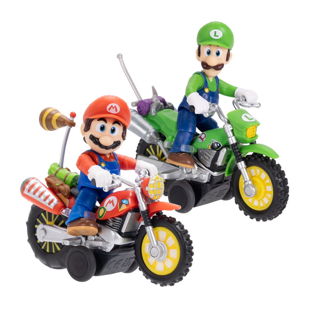 超級瑪利歐銀河電影版:2.5吋摩托車系列