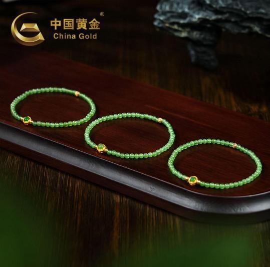 ZJSPHA251155-天然和田玉S925銀卡3.5碧玉手串(R16)