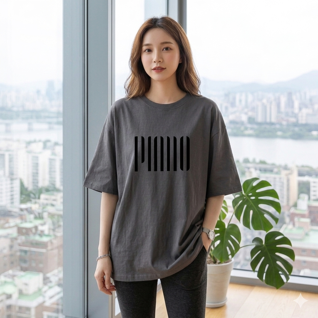 【ASister 小姊姊】AS0206#純棉上衣☆*潮流線條*中長版短袖T恤(7色 S-3XL)