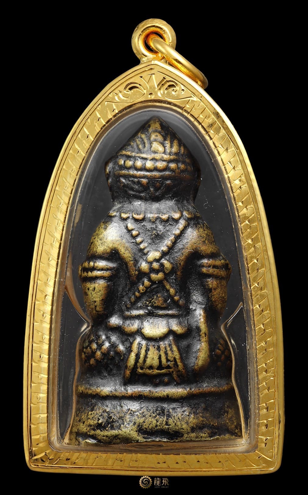 灌模哈努曼小立尊第一期美品—龍婆噴/龍婆判瓦排隆佛歷2513年