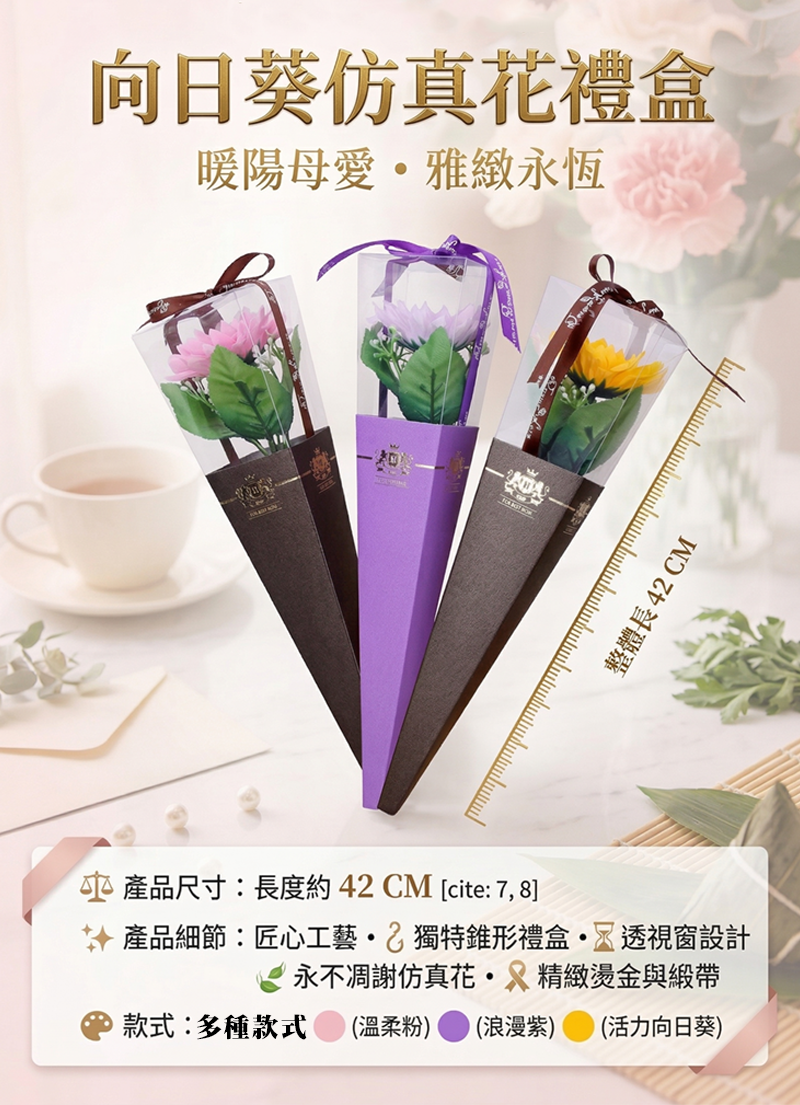 向日葵仿真花 MF2606