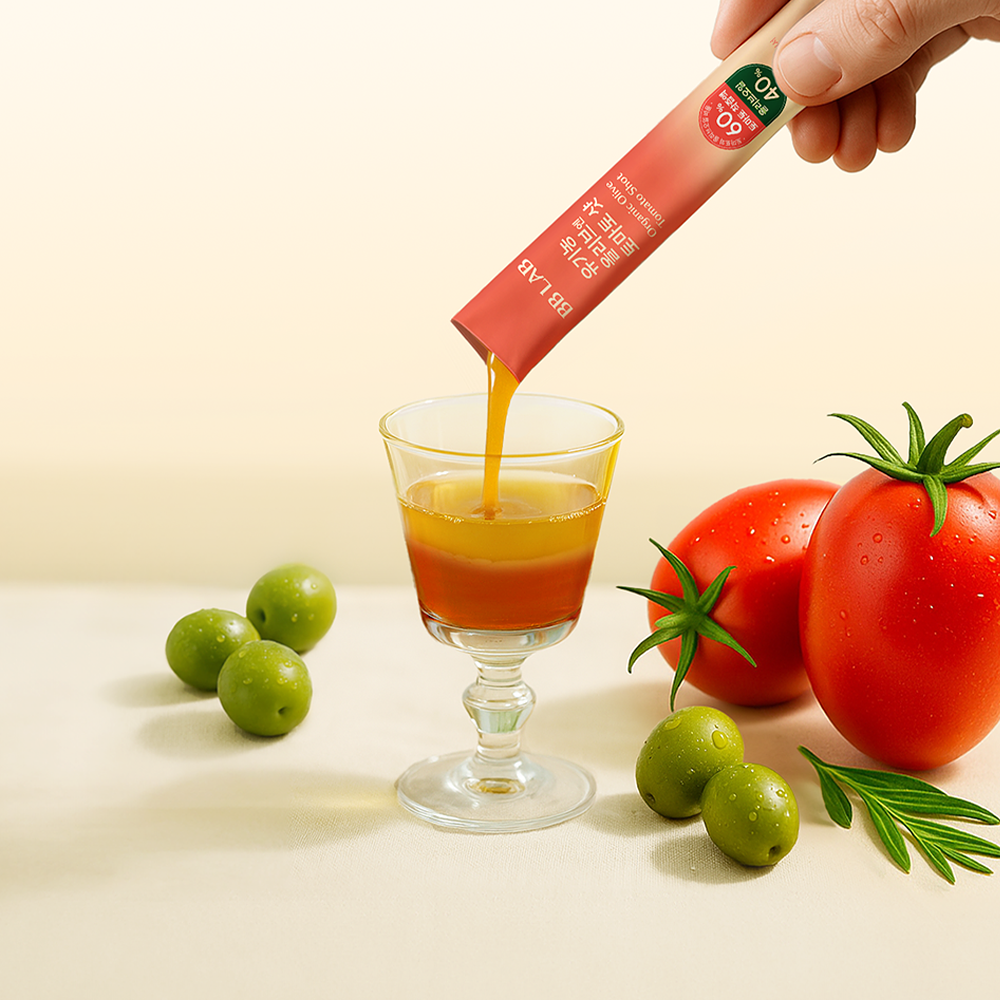 BB LAB 100% 有機西班牙番茄橄欖油雙效飲  #一盒10條