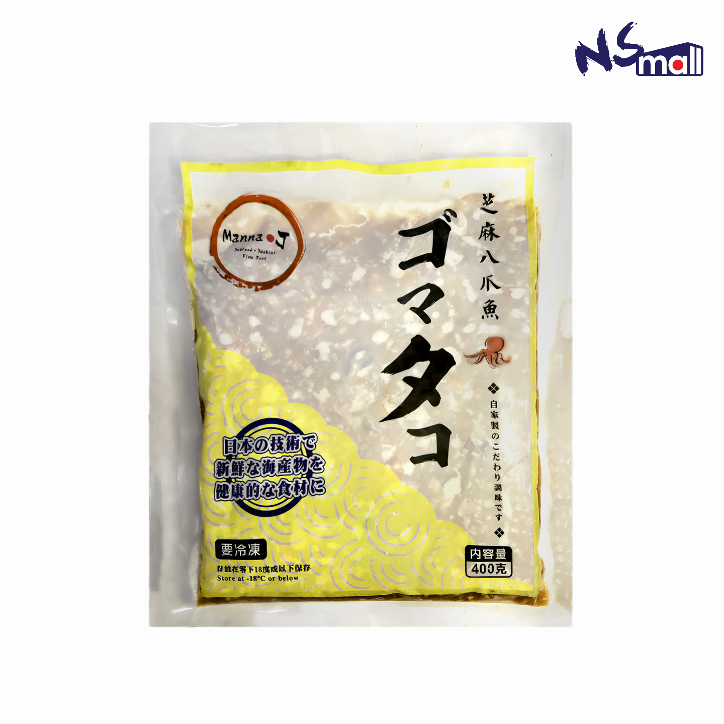 Manna J 芝麻八爪魚 (急凍)