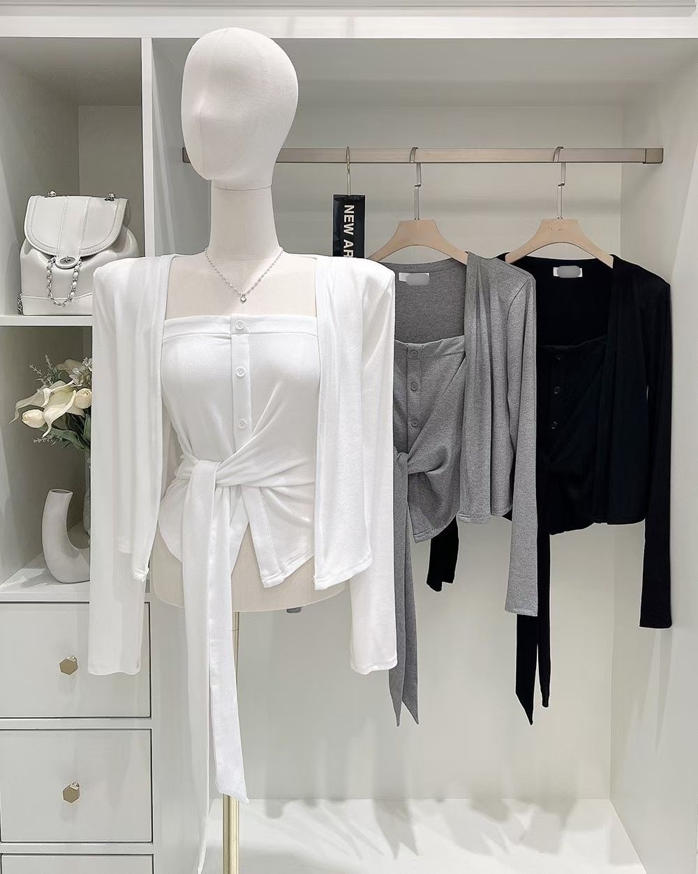 往日藍調 (上衣+外套)