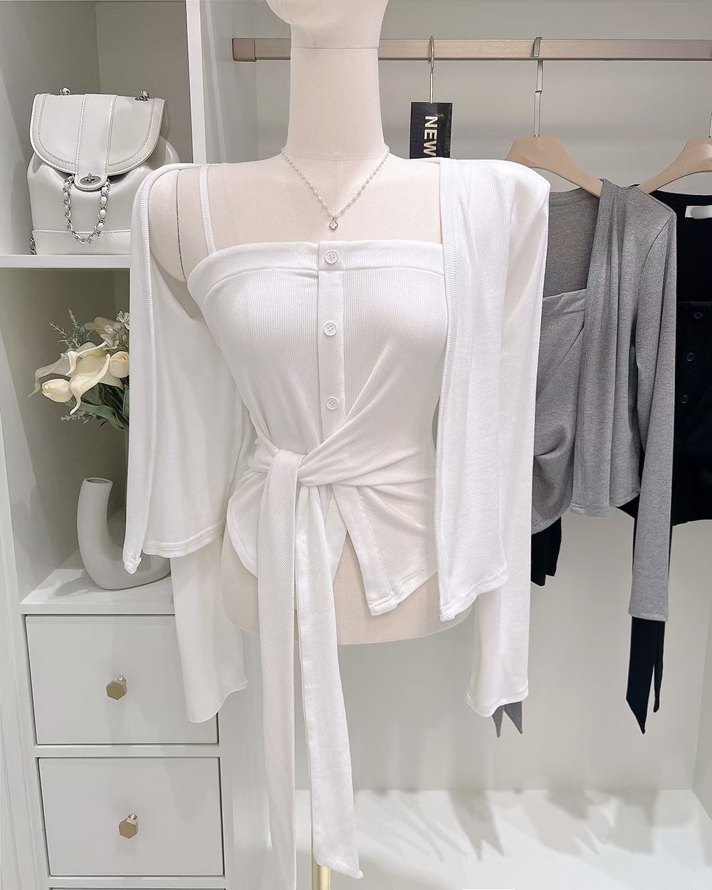 往日藍調 (上衣+外套)