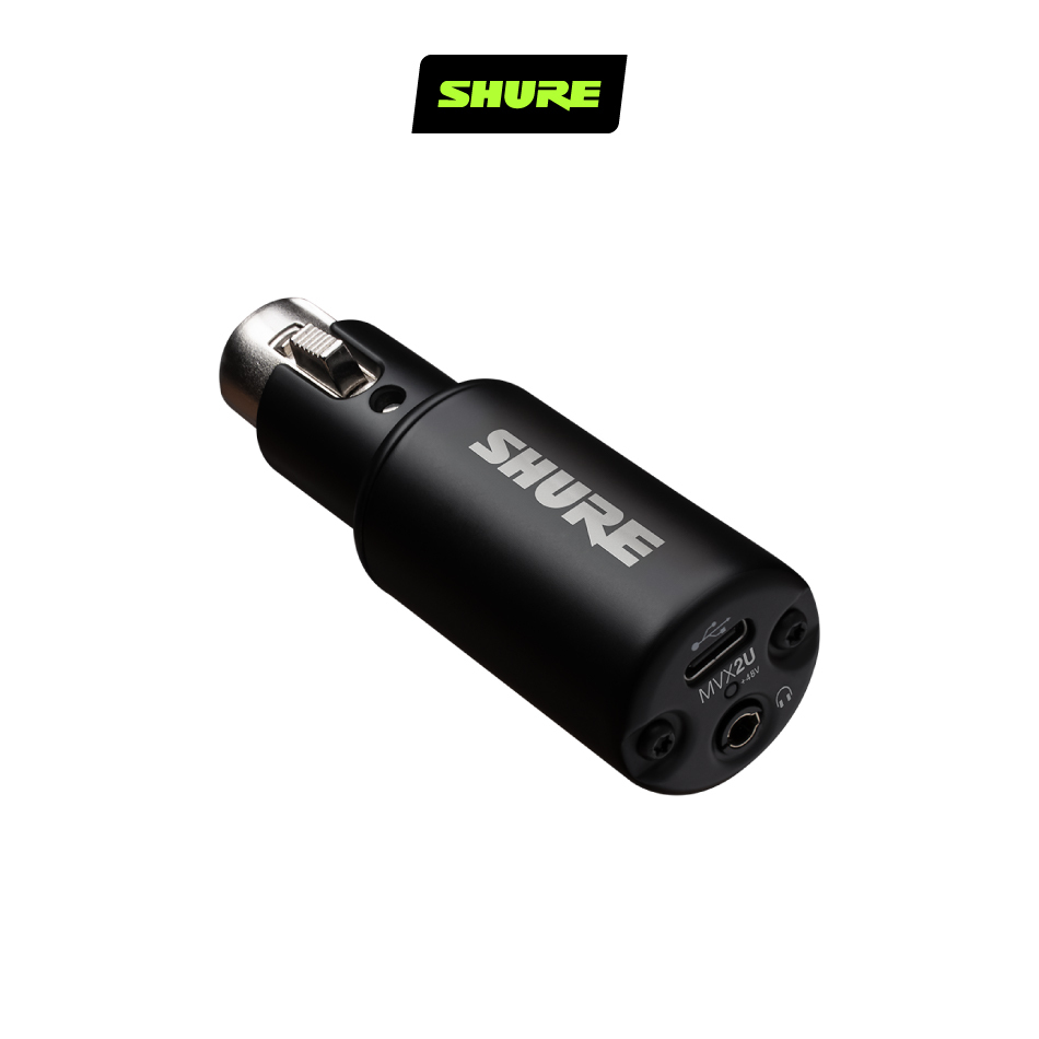 SHURE MVX2U GEN2 專業錄音介面
