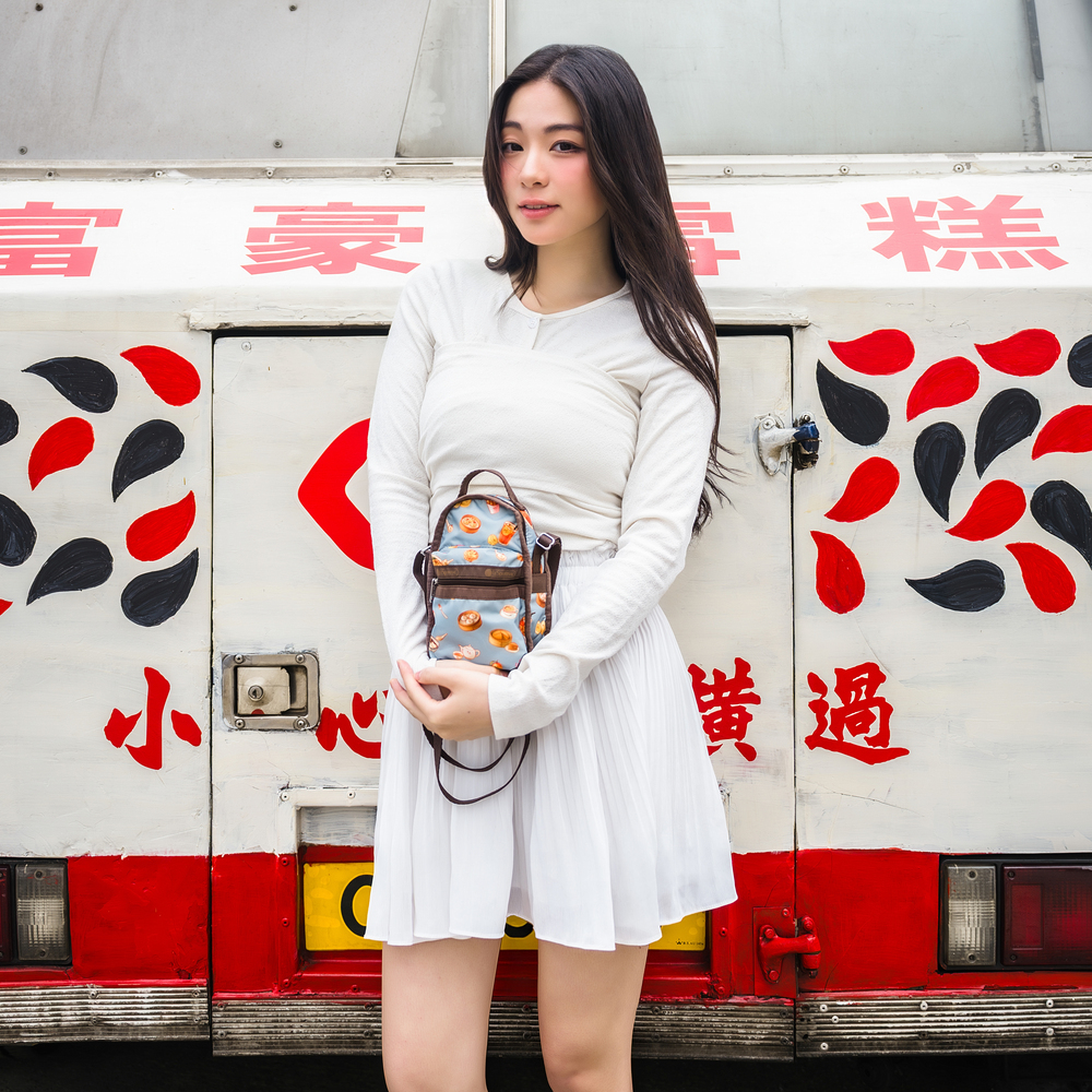迷你肩背包 (SWEET HONG KONG TREATS)