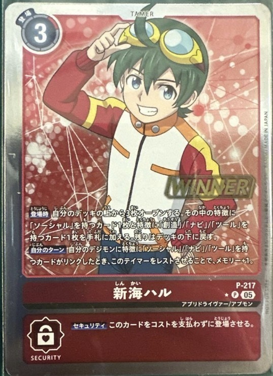 P-217 (WINNER)新海ハル【P】