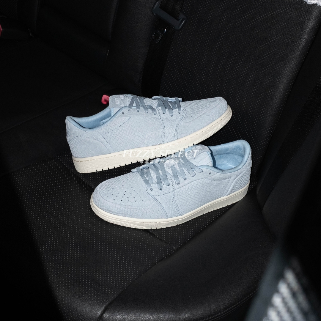 【逢甲 FUZZY】Air Jordan 1 Low NS “Ice Blue Python” 無勾 冰藍 872782-441