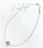 CF7313  250808121405  合金-粉晶透磷辉绿幽灵水晶-小项链3mm