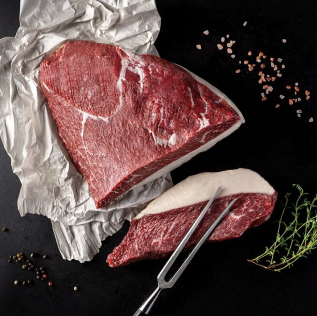 Aust 150days GF Black Angus Beef Rump Cap(Catch Weight)