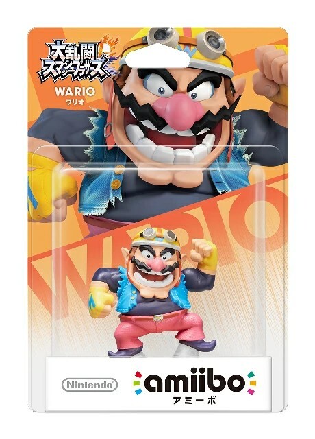 Nintendo Amiibo Wario Figure (Smash Bros) 527520