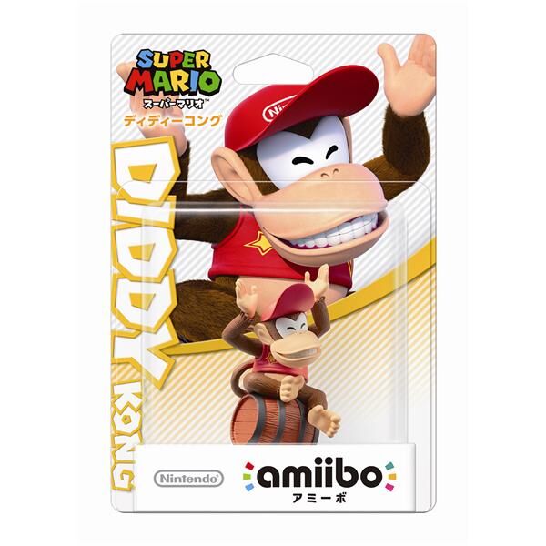 Nintendo Amiibo Diddy Kong Figure (Super Mario Series) 533545
