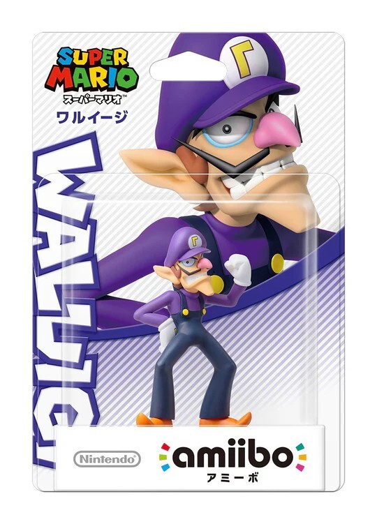 Nintendo Amiibo Waluigi Figure (Super Mario Series) 533569