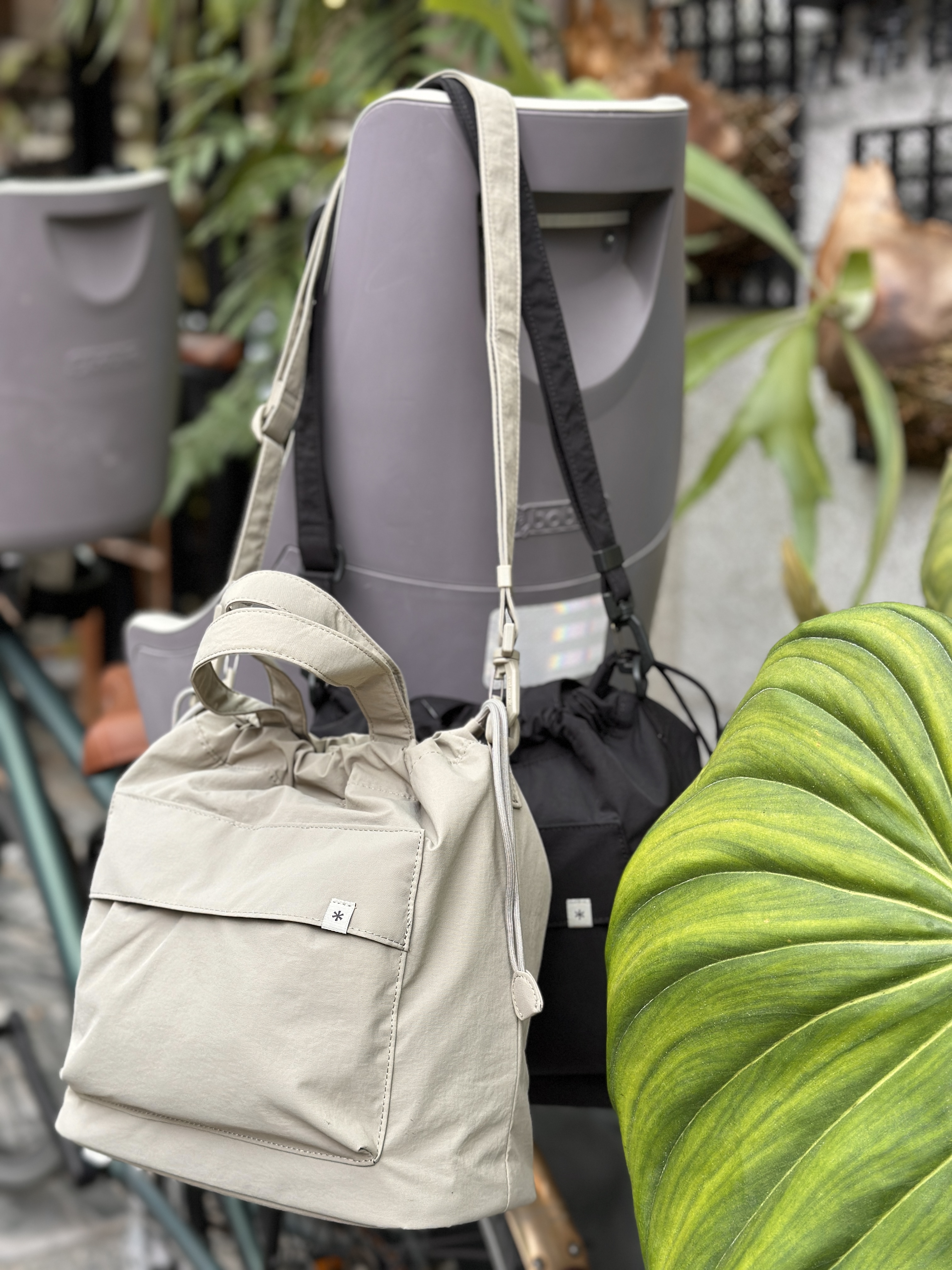 【現貨】snow peak Cample Medium Bucket Bag 7L 中型 束口袋 水桶包 側背包 7升 S26ZWCBB12