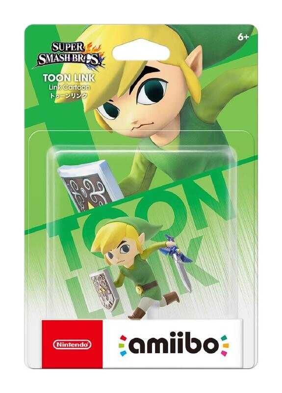 Nintendo Amiibo JP Toon Link Figure (Super Smash Bros.) 523027