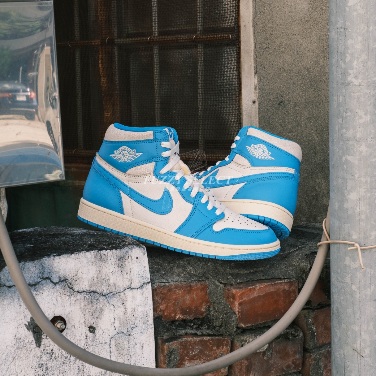 【逢甲 FUZZY】Air Jordan 1 High OG "UNC Reimagined" 北卡藍 奶油底 做舊 DZ5485-402
