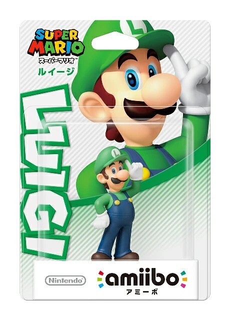 Nintendo Amiibo JP Luigi Figure(Super Mario Series) 523423