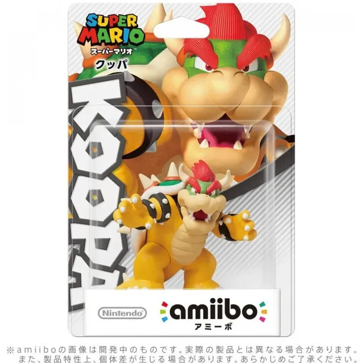 Nintendo Amiibo JP Bowser Figure (Super Mario Series) 523461