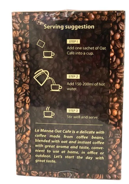 H3: La Manna - 無加糖燕麥咖啡 (30gx12)