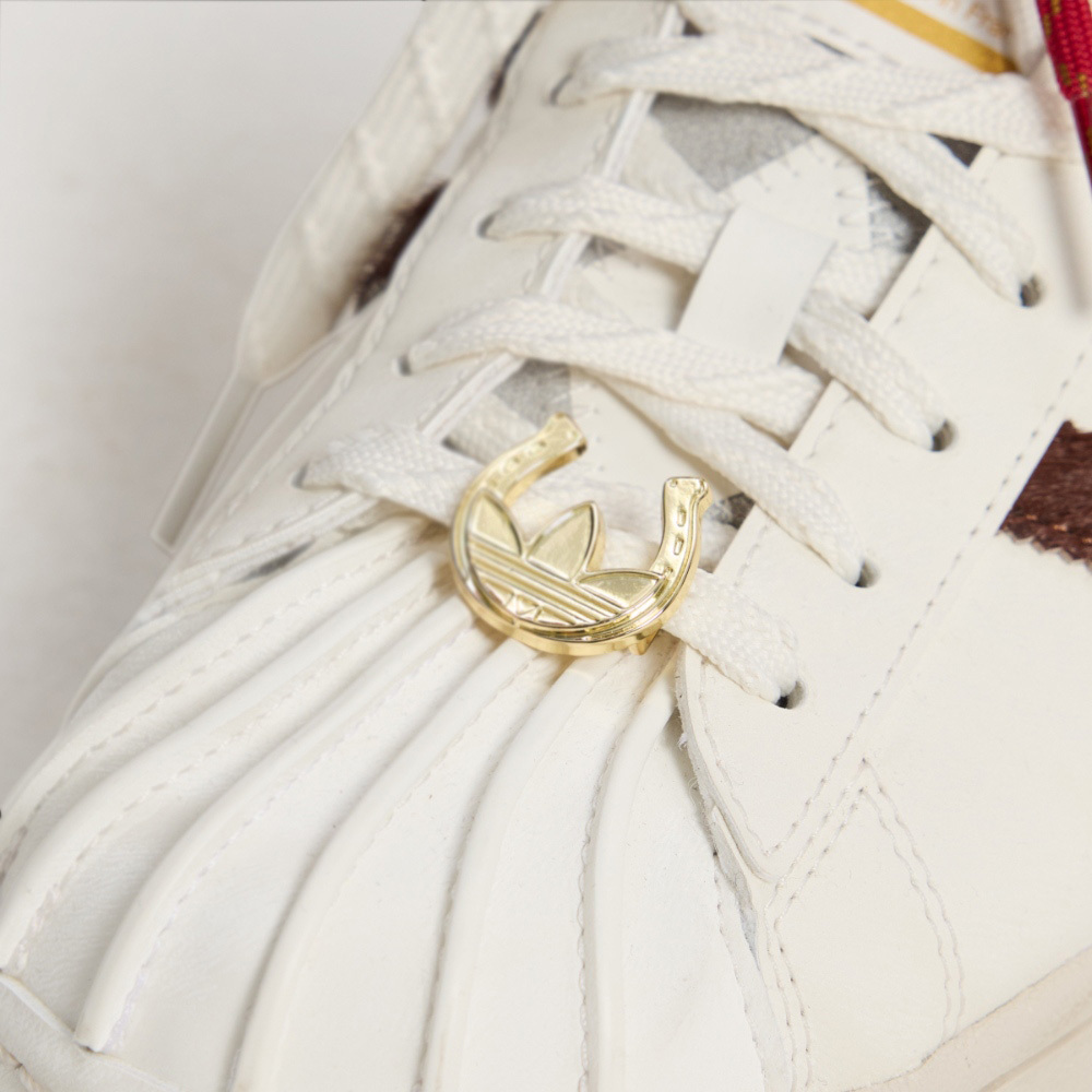 Adidas Superstar II 馬年限定 米白咖 雙鞋帶 皮革 貝殼鞋 休閒鞋 男鞋 KJ6293