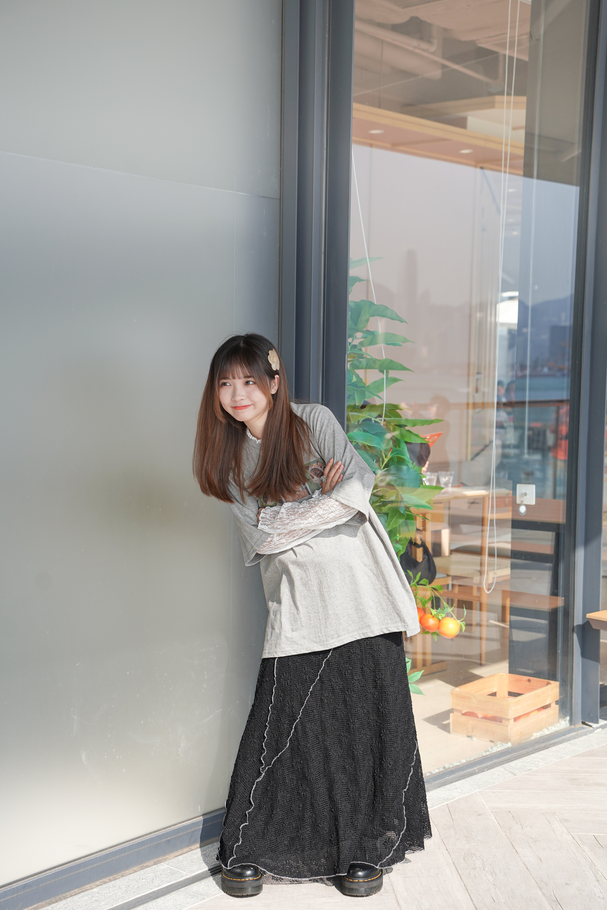 頭巾貓貓Oversize Tee · 2色入