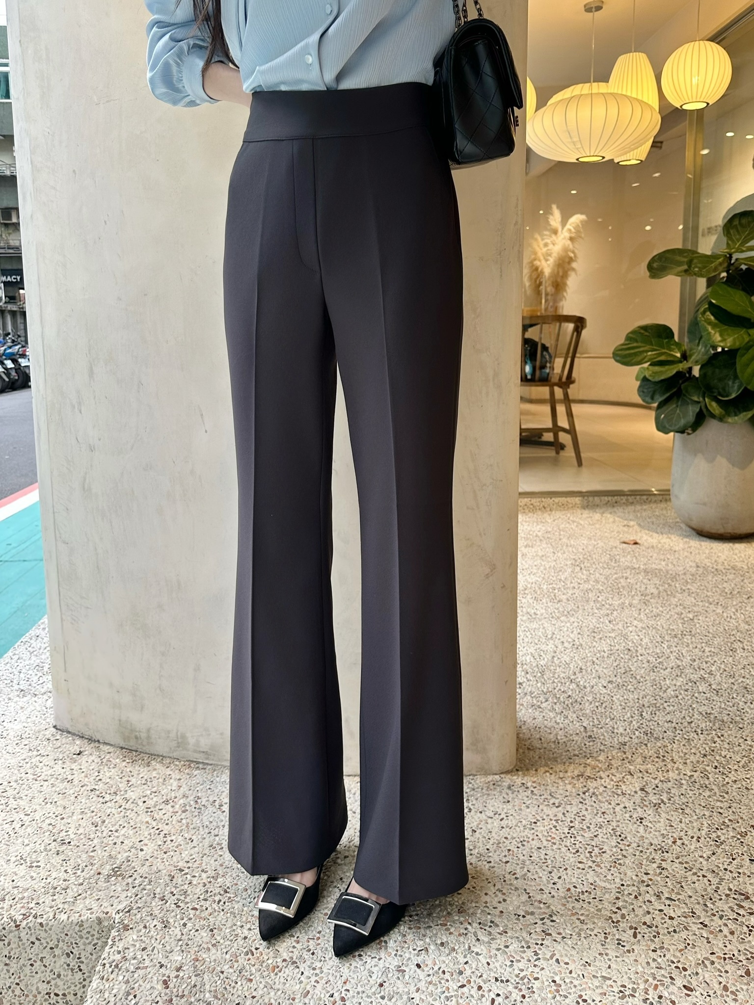 (本期必收)極致顯瘦款彈性長褲(春款)