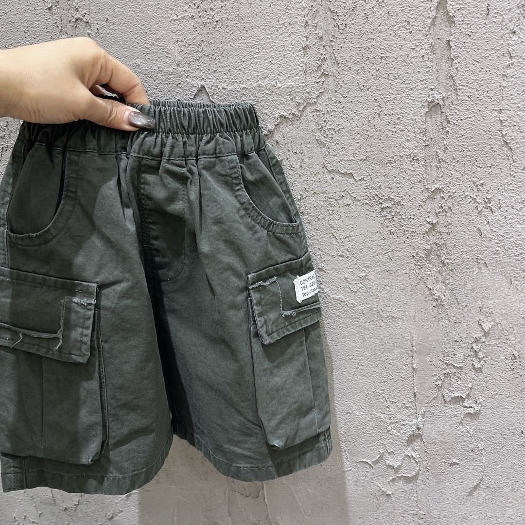 復古小標休閒褲