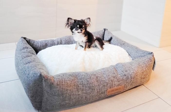 M-Pets Oleron系列 寵物床窩．深灰