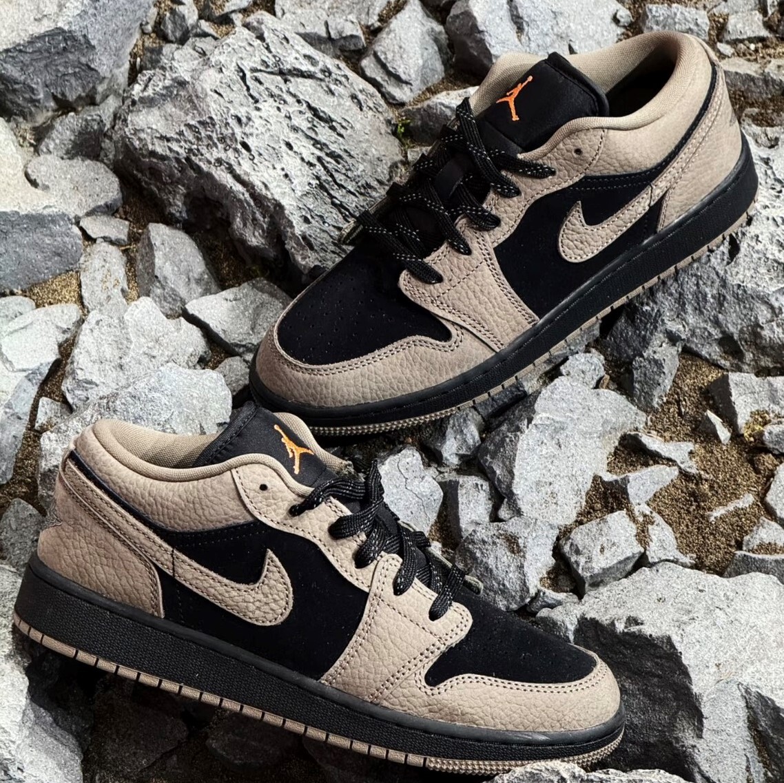 NIKE 休閒鞋 AIR JORDAN 1 Low SE  摩卡棕 倒勾平替 男 IB7109-005